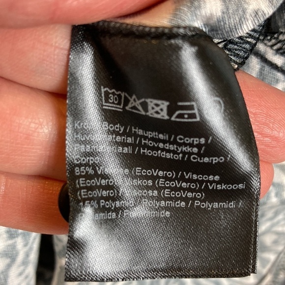 MSCH Copenhagen Annabella Long Sleeve Pockets Dress M Minimalist Scandi Girl - Picture 12 of 15